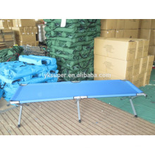 Cama plegable de camping al aire libre, cuna del ejército, cama militar plegable